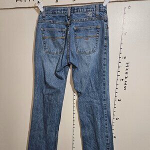 Cruel Girl Boot Slit Light Blue Low Rise Relaxed Fit Size 5 (29in) Jeans Western